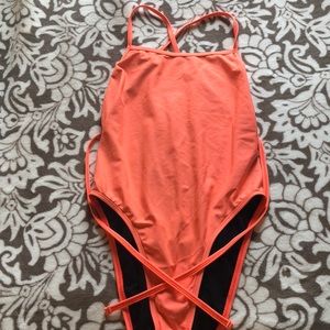 Jolyn tie back onesie <sold>